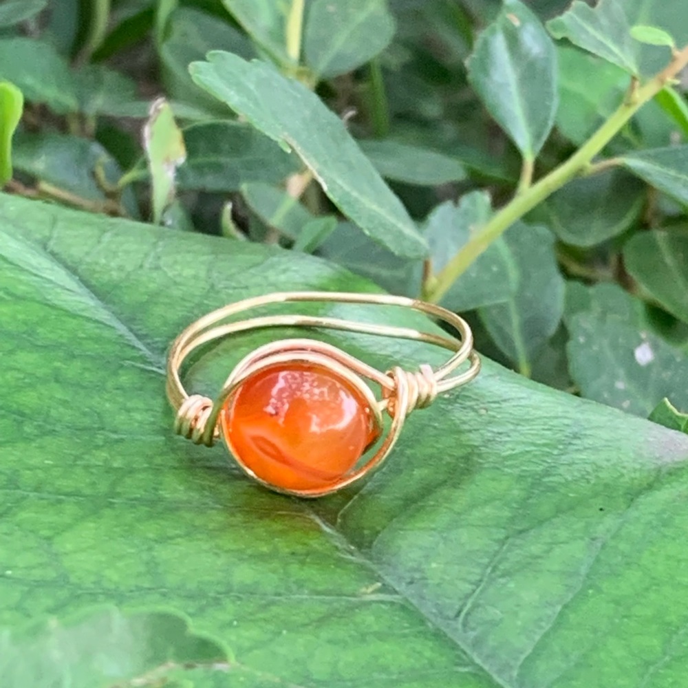 Carnelian ring